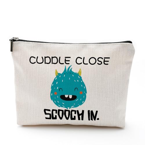 Rockreyoa Makeup Tasche mit Reißverschluss Bedruckte Kosmetiktasche Tragbare Kulturbeutel Kosmetiktasche Multifunktionaler Schminktasche Travel Cosmetic Organizer Reißverschluss-Stiftetasche C von Rockreyoa