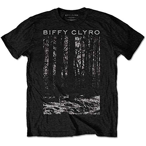 Biffy Clyro Herren TShirt -M- Tree Schwarz von Rocks-off