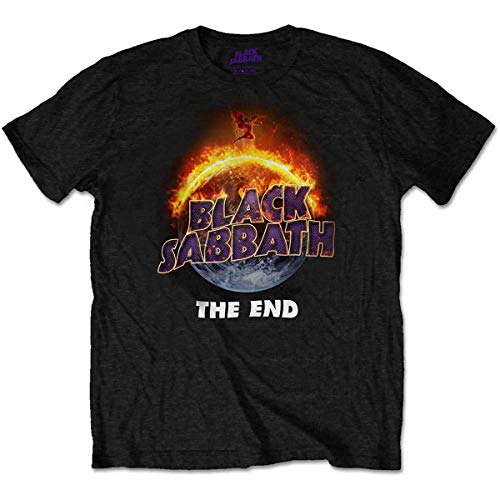 Black Sabbath The End offiziell Männer T-Shirt Herren (X-Large) von Rocks-off