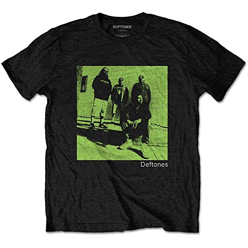 Deftones Green Photo offiziell Männer T-Shirt Herren (Medium) von Rocks-off