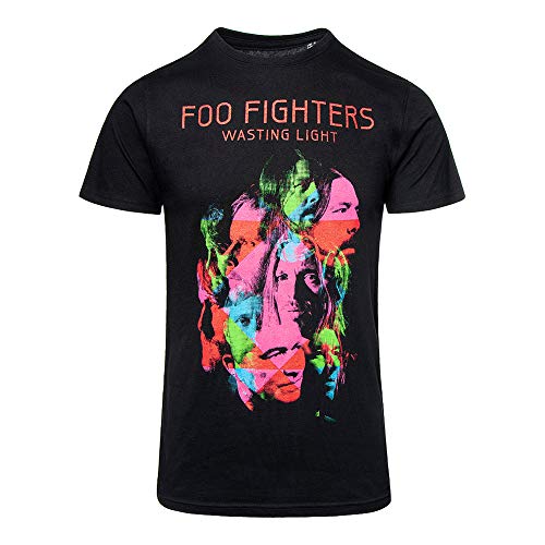 FOO Fighters Dave Grohl Wasting Light offiziell Männer T-Shirt Herren (Large) von Rocks-off