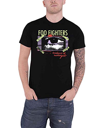 Foo Fighters Medicine at Midnight Taped Männer T-Shirt schwarz M 100% Baumwolle Band-Merch, Bands von Rocks-off