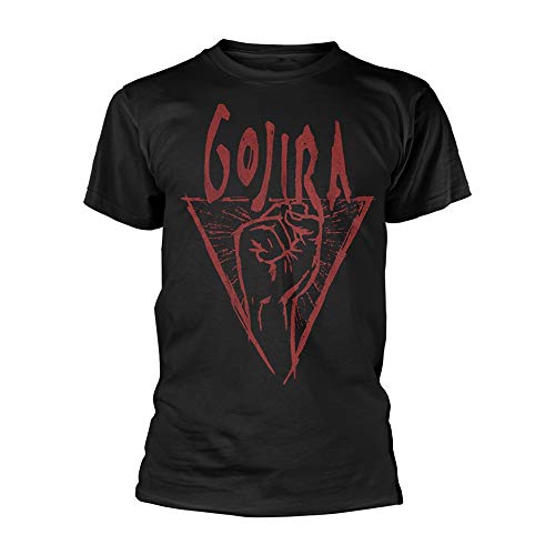 Gojira Power Glove (Organic Ts) offiziell Männer T-Shirt Herren (Medium) von Rocks-off