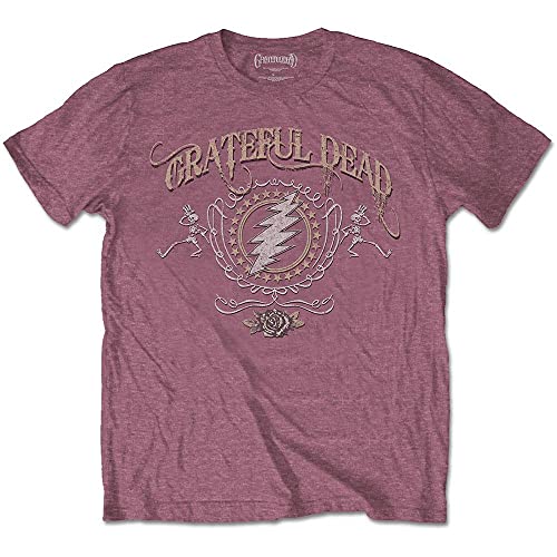 Grateful Dead Herren TShirt -XL- Bolt Rot von Rocks-off