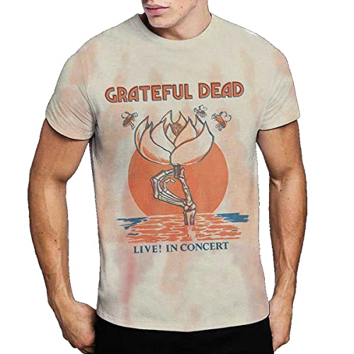 Grateful Dead Sugar Magnolia offiziell Männer T-Shirt Herren (Large) von Rock Off