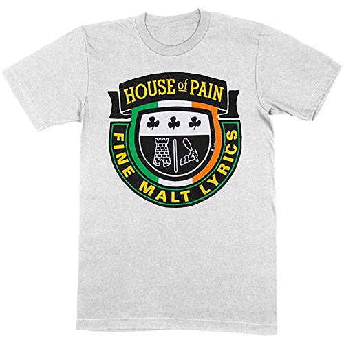 House of Pain Fine Malt offiziell Männer T-Shirt Herren (Medium) von Rocks-off