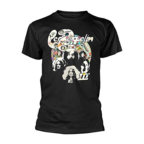 Led Zeppelin Photo Iii offiziell Männer T-Shirt Herren (XX-Large) von Rocks-off