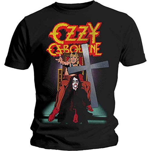 Ozzy Osbourne Speak of The Devil offiziell Männer T-Shirt Herren (Medium) von Rock Off