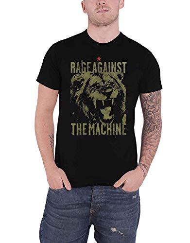 Rage Against The Machine T Shirt Pride Band Logo Nue offiziell Herren Schwarz XXL von Rocks-off