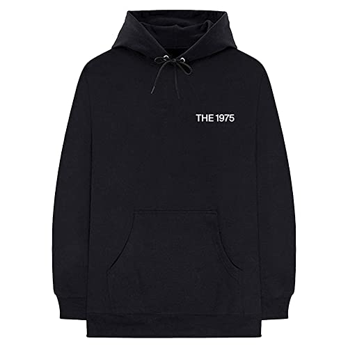 Rock Off The 1975 ABIIOR Est Dans Instagram Unisex Pullover Hoodie Gr. S, schwarz, weiß von Rocks-off