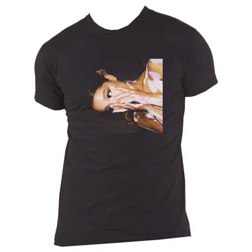 Rock Off Ariana Grande Unisex T-Shirt, Side Photo (Large) Schwarz, Schwarz , L von Rocks-off