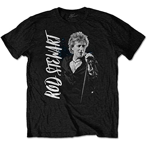 Rod Stewart Herren TShirt -2XL- ADMAT Schwarz von Rocks-off