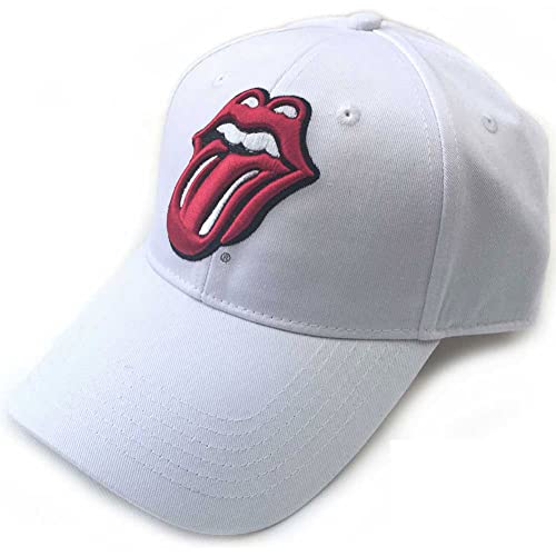 Rolling Stones Baseball cap Classic Tongue Weiß von Rolling Stones