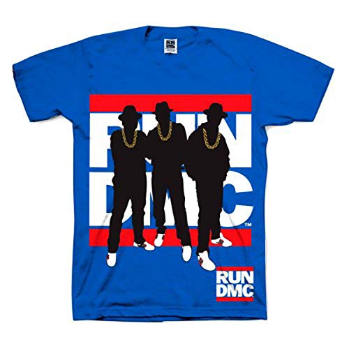 Run Dmc Silhouette offiziell Männer T-Shirt Herren (Medium) von Rock Off