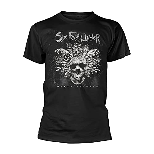 Six Feet Under Death Rituals offiziell Männer T-Shirt Herren (X-Large) von Rock Off