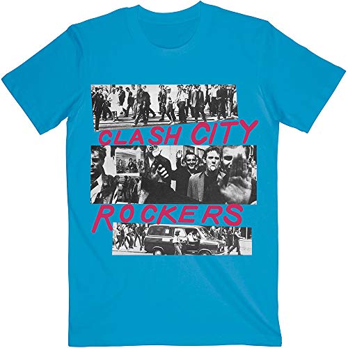 The Clash City Rockers offiziell Männer T-Shirt Herren (Large) von Rocks-off