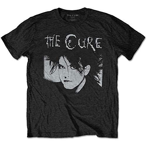 The Cure Robert Illustration offiziell Männer T-Shirt Herren (Small) von Rocks-off