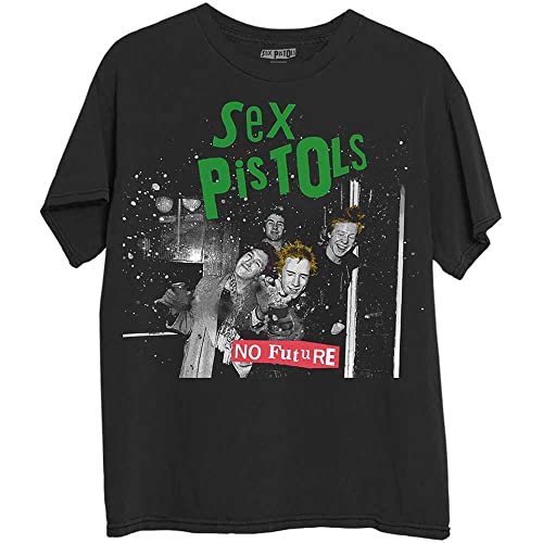 The Sex Pistols Cover Photo offiziell Männer T-Shirt Herren (Large) von Rock Off