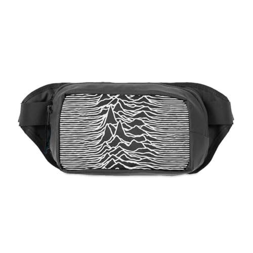 Rocksax Joy Division Umhängetasche – Unknown Pleasures, Mehrfarbig, Einheitsgröße, Rocksax von Rocksax