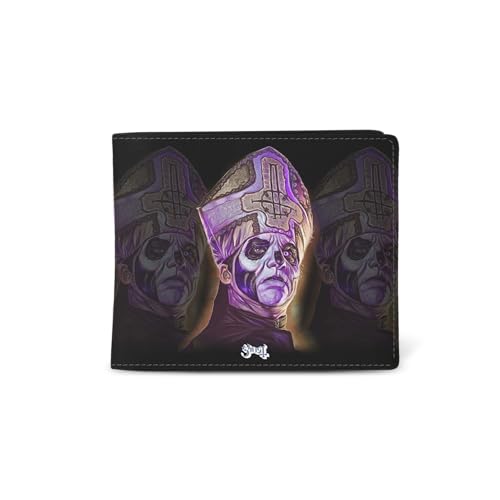 Rocksax Unisex Ghost Wallet-Papa Red Reisezubehör-Reisebrieftasche, Schwarz von Rocksax