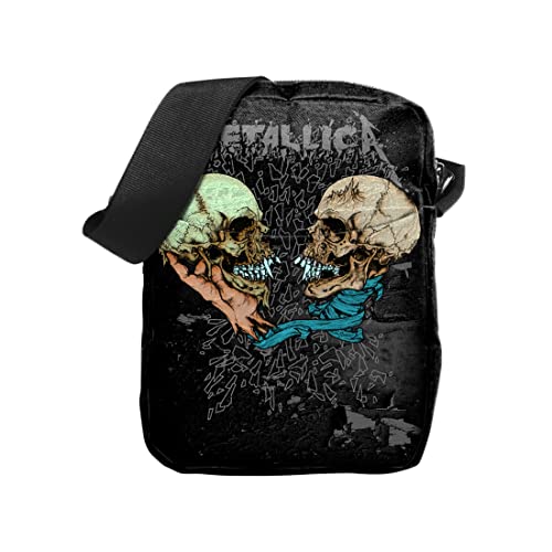 Rocksax Unisex Metallica Crossbody Bag-Sad But True Gepäck-Kleidertasche, Schwarz von Rocksax