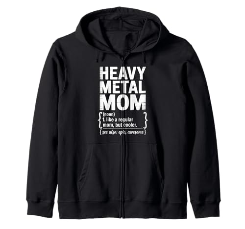Lustiger Spruch Heavy Music Mom Cooler Than Women Men Kapuzenjacke Lustiger Spruch Heavy Music Mom Cooler Than Women Men Kapuzenjacke von Rockstar Mother Humor Rock Epic Awesome Niche