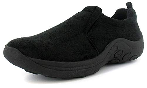 Freizeitschuhe/Slipper für Herren mit breiter Passform, Schwarz - -, Schwarz - schwarz - Größe: 49 Freizeitschuhe/Slipper für Herren mit breiter Passform, Schwarz - -, Schwarz - schwarz - Größe: 49 von Rockstorm