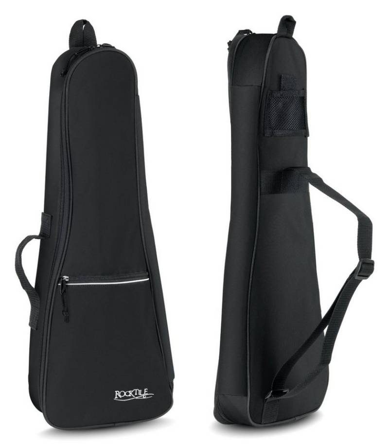 Rocktile Gitarrentasche Tasche für Konzertukulele, Ukulele Gigbag, Tragetasche, Ukulelentasche von Rocktile