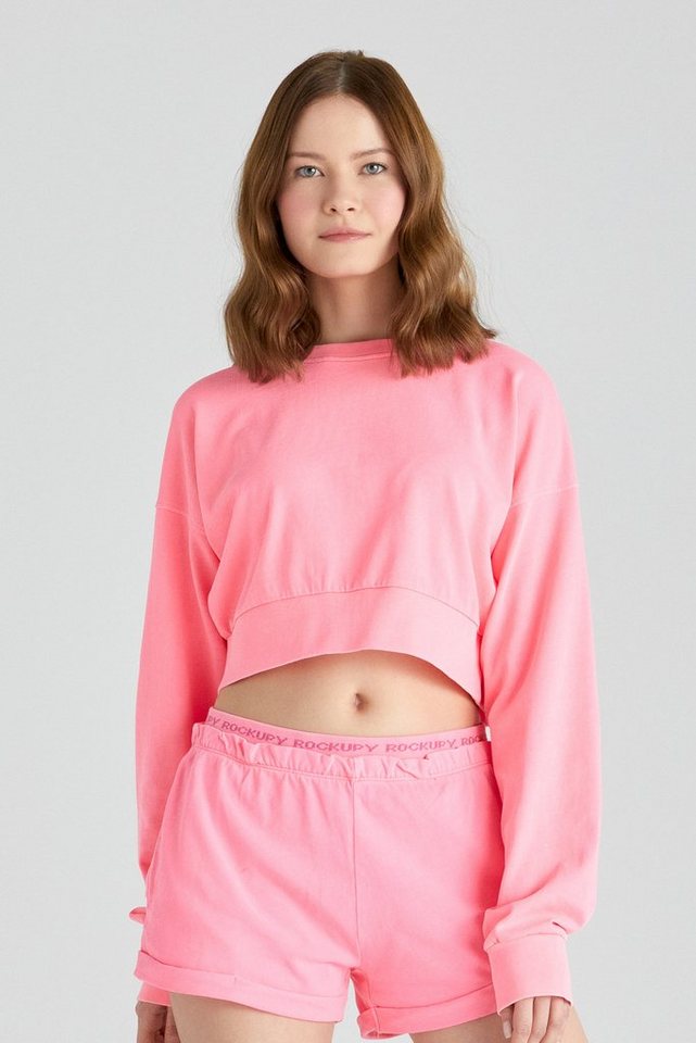 Rockupy Crop-Top LIGHTNESS MELANIE Women Crop Sweat von Rockupy