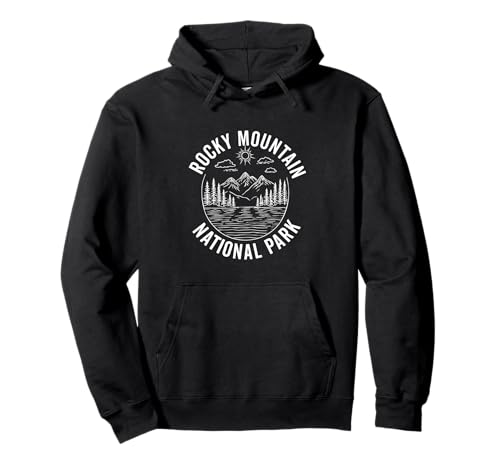 Rocky Mountain National Park Colorado Souvenir Herren Damen Pullover Hoodie von Rocky Mountain National Park Souvenirs