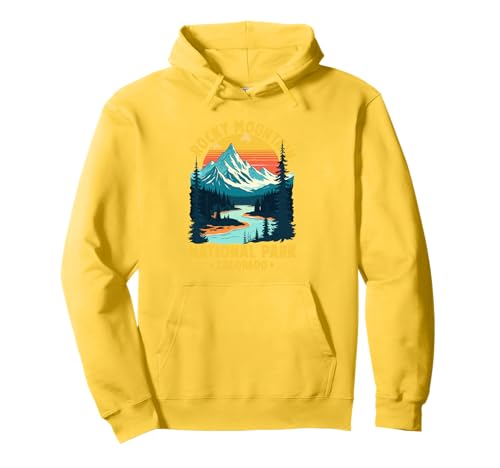 Rocky Mountain National Park Colorado Souvenir Herren Damen Pullover Hoodie von Rocky Mountain National Park Souvenirs