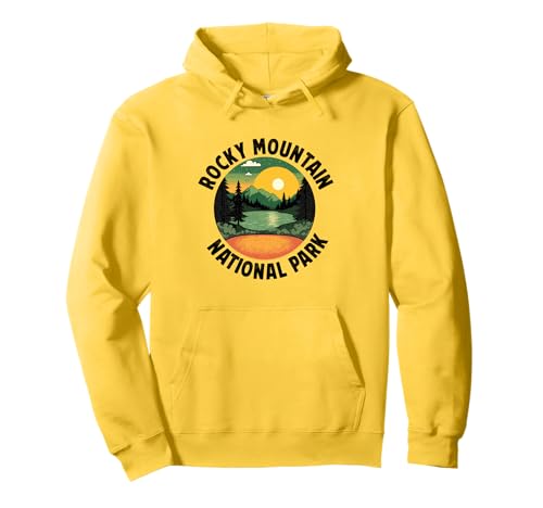 Rocky Mountain National Park Colorado Souvenir Herren Damen Pullover Hoodie von Rocky Mountain National Park Souvenirs