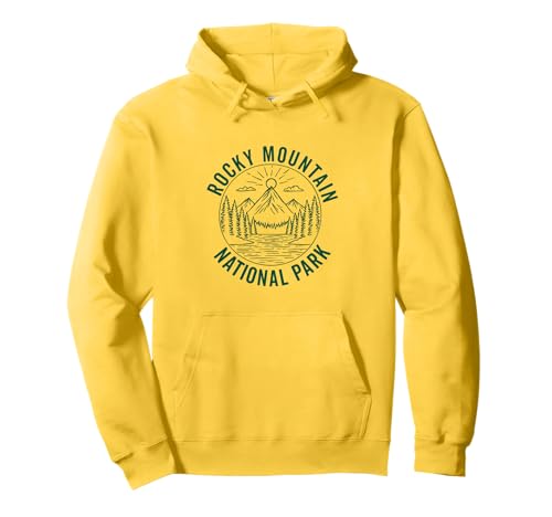 Rocky Mountain National Park Colorado Souvenir Herren Damen Pullover Hoodie von Rocky Mountain National Park Souvenirs