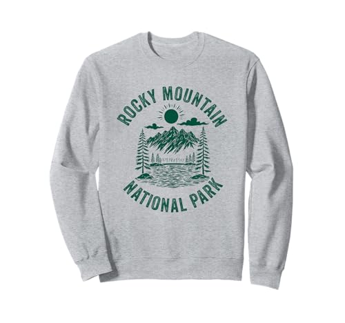 Rocky Mountain National Park Colorado Souvenir Herren Damen Sweatshirt von Rocky Mountain National Park Souvenirs
