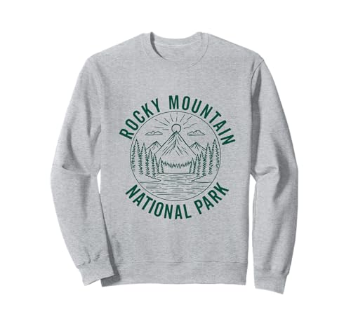 Rocky Mountain National Park Colorado Souvenir Herren Damen Sweatshirt von Rocky Mountain National Park Souvenirs