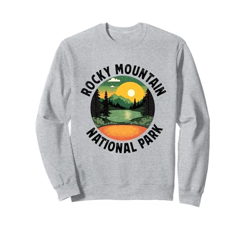 Rocky Mountain National Park Colorado Souvenir Herren Damen Sweatshirt von Rocky Mountain National Park Souvenirs