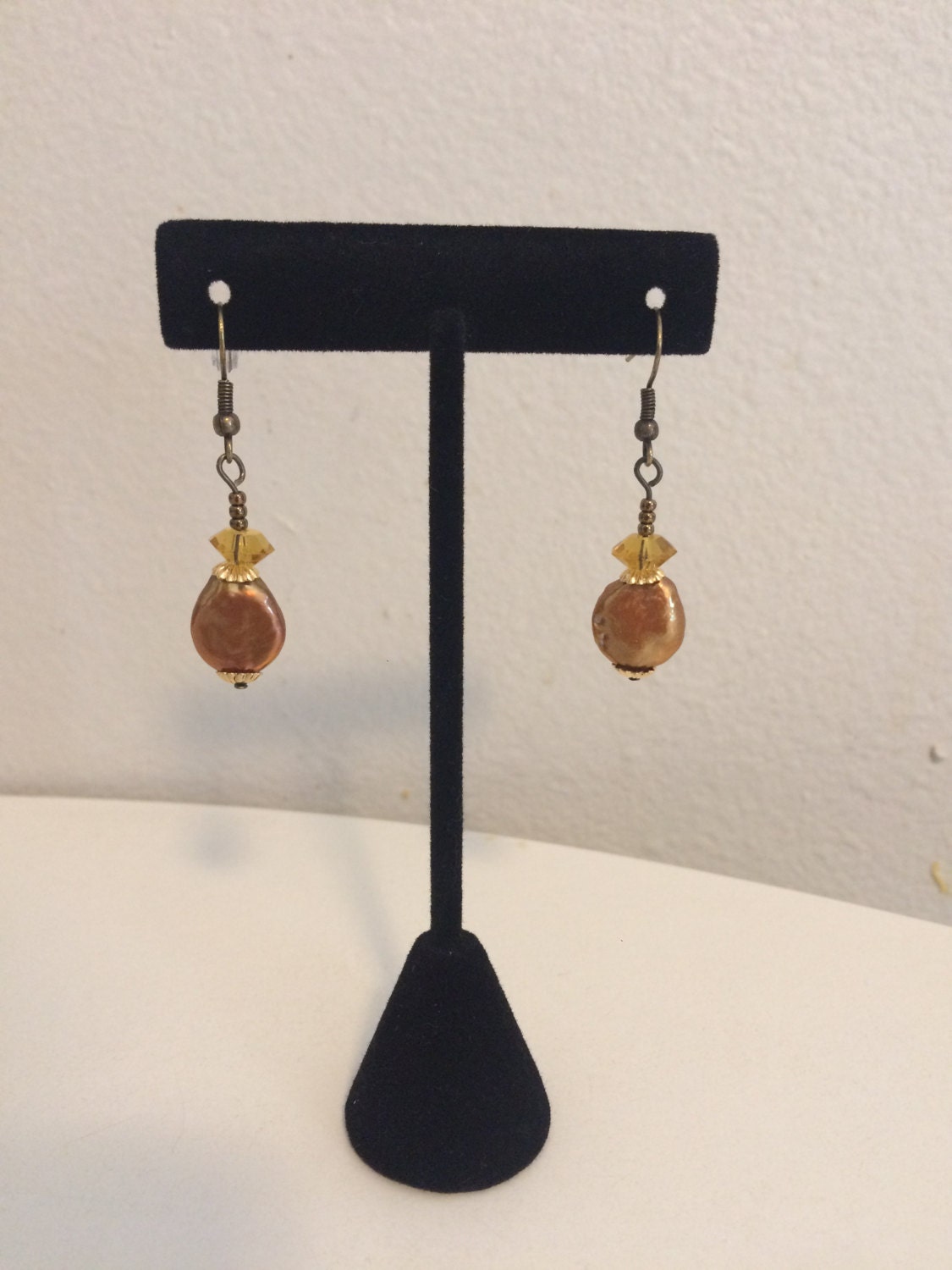 Goldene Ohrringe Goldene Ohrringe von RockyMtnRocks