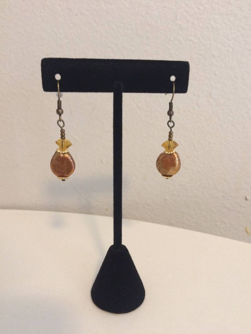 Goldene Ohrringe von RockyMtnRocks