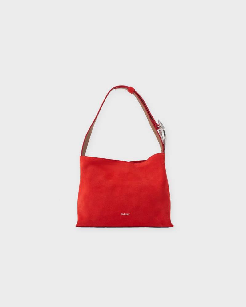 Rodebjer Bag Shell Sack Mini Suede Orange von Rodebjer