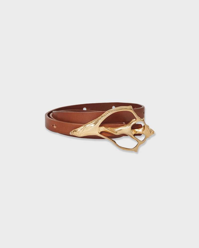 Rodebjer Belt Shell Brown von Rodebjer