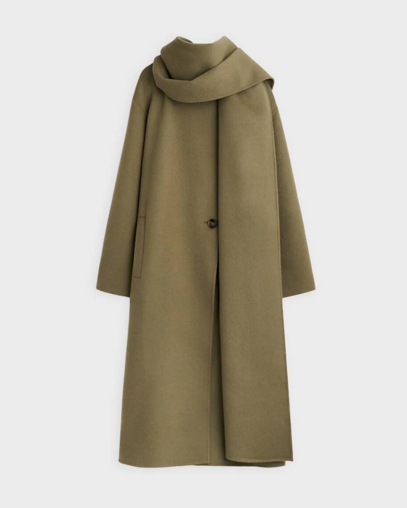 Rodebjer Coat Rego Long Green von Rodebjer