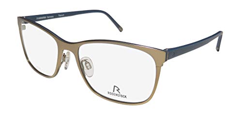 Rodenstock Brille R7033 D 54 Titan Damen Gold von Rodenstock