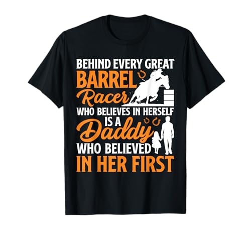 Barrel Racer Dad Funny Barrel Racing Horse Rodeo Vater Herren T-Shirt Barrel Racer Dad Funny Barrel Racing Horse Rodeo Vater Herren T-Shirt von Rodeo Cowgirl Barrel Racing Barrel Racer Apparel