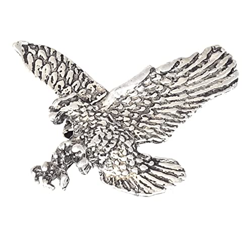 Rodeo Ready Westernwear-Shop Bolotie Hunting Eagle - Westernschmuck Bolotie für Damen & Herren Bolo Tie Bolokrawatten Cowboy Krawatte Silber von Rodeo Ready