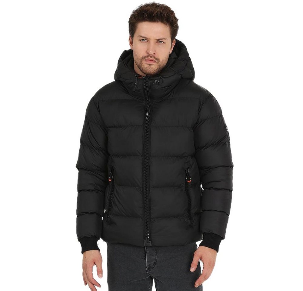 Rodi Jeans Jackett Rodi Jeans Herrenmantel mit Kapuze Nicht abnehmbar, Winterjacke Herren von Rodi Jeans