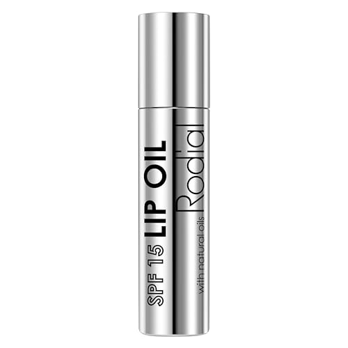 Rodial Lip Oil SPF 15 - Nourishing, Collagen-Infused, Protecting Lip Care for All Skin Types - Dewy Moisture and UV Protection - Super Glossy and Tinted, 4ml von Rodial