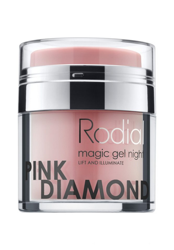 Rodial Nachtcreme Rodial Nachtpflege Pink Diamond Magic Gel Night Redensivierende Peptide. Diamantpulver. Retinol. Vitamin C. von Rodial