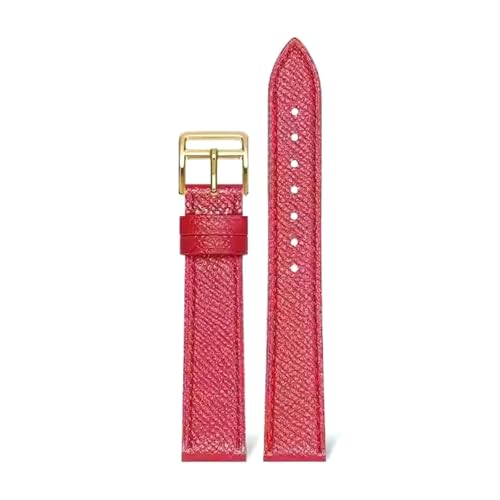 Rodsah Echtlederarmband, 14–22 mm, universelles flaches Armband, Schnellverschluss, Uhrenzubehör,Rot,18mm Rodsah Echtlederarmband, 14–22 mm, universelles flaches Armband, Schnellverschluss, Uhrenzubehör,Rot,18mm von Rodsah