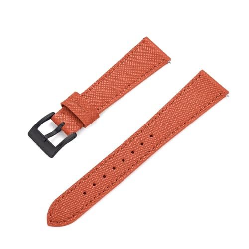 Rodsah Lederarmbänder 18/19/20/21/22/23/24 mm, Schnellverschluss-Uhrenarmband für Herren- und Damenuhren,21mm von Rodsah