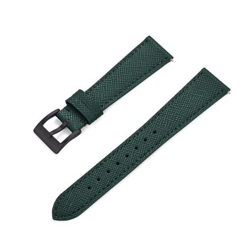 Rodsah Lederarmbänder 18/19/20/21/22/23/24 mm, Schnellverschluss-Uhrenarmband für Herren- und Damenuhren,24mm von Rodsah